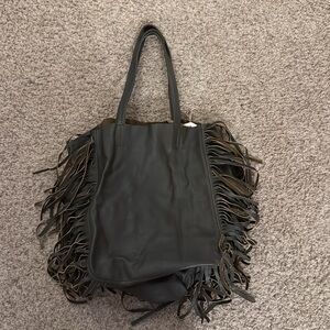 Cleobella Fringe Tote Bag
